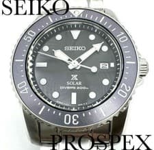 SEIKO PROSPEX SBDN069 Diver s Watch Solar Used Japan