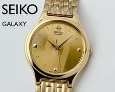 SEIKO SBXY017 ASTRON Wristwatch Solar Timepiece Authentic Black Silver