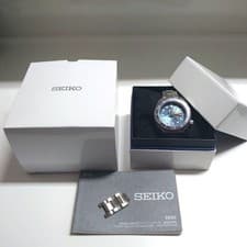 Seiko Prospex Sumo Solar GMT Diver 5K65-0AA0 Blue Dial Box Links