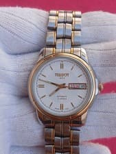 Vintage Tissot 1853 Automatic 21 Jewels Day/Date Swiss Men's Watch