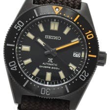 SEIKO SPB253/6R35-01T0 Prospex Diver Scuba The Black Series Date G0425