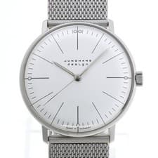 Junghans Max Bill 027/3004.44 Hand Wind Bauhaus 34mm Watch