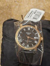 Tissot Mens Stainless Steel Case Rose Gold Automatic T97.407.26.053 -BRAND NEW