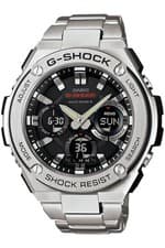 Casio G-Shock GST-W110D-1AJF G-Steel Silver Watch Atomic Solar Analog Digital