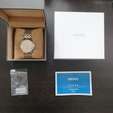 SEIKO Presage SARY185 Beige Dial Automatic Men's Watch Used Working #72