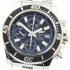BREITLING A13341 Superocean Chronograph Automatic Men s with Box and  820217 Use