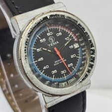 Yema Manual Winding 92 12 14 Meangraf Sous Marine Diver’s Vintage Men’s Watch