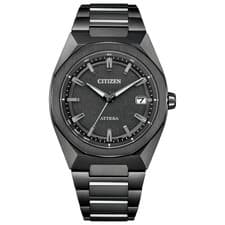 Citizen Attesa Eco-Drive CB3045-61E ACT Line Titanium Solar Radio Men Watch NEW