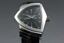 [NOS]  Hamilton Ventura H242111 Black Dial Women's Quartz Watch From JAPAN