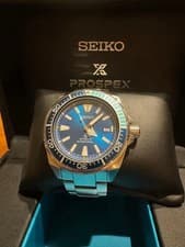 RARE Limited Edition Seiko Blue Lagoon Samurai SRPB09