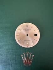 Rolex Datejust Dial & Hands Set Gold for 1600, 1601, 1603, 1604 Used From Japan