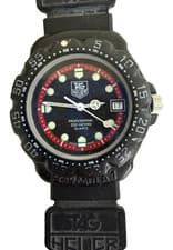 TAG Heuer Formula 1 Professional Model 383 513/1 Mens Swiss Quartz Watch Black