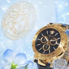 Good condition Versace VERSACE Chrono Medusa watch box VERSACE,18550