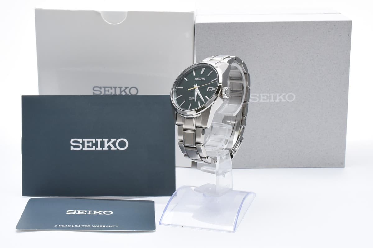 [ MINT /Box, Paper ] Seiko Presage SARX079 6R35-00V0 AT Green Men's Watch JAPAN