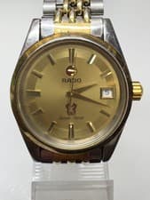 Rado Men Wristwatch Purple Horse Gold Round Silver Gold Automatic Work 132652