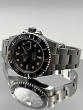Rolex Submariner 116610LN Date Silver Oyster Bracelet with Black Bezel