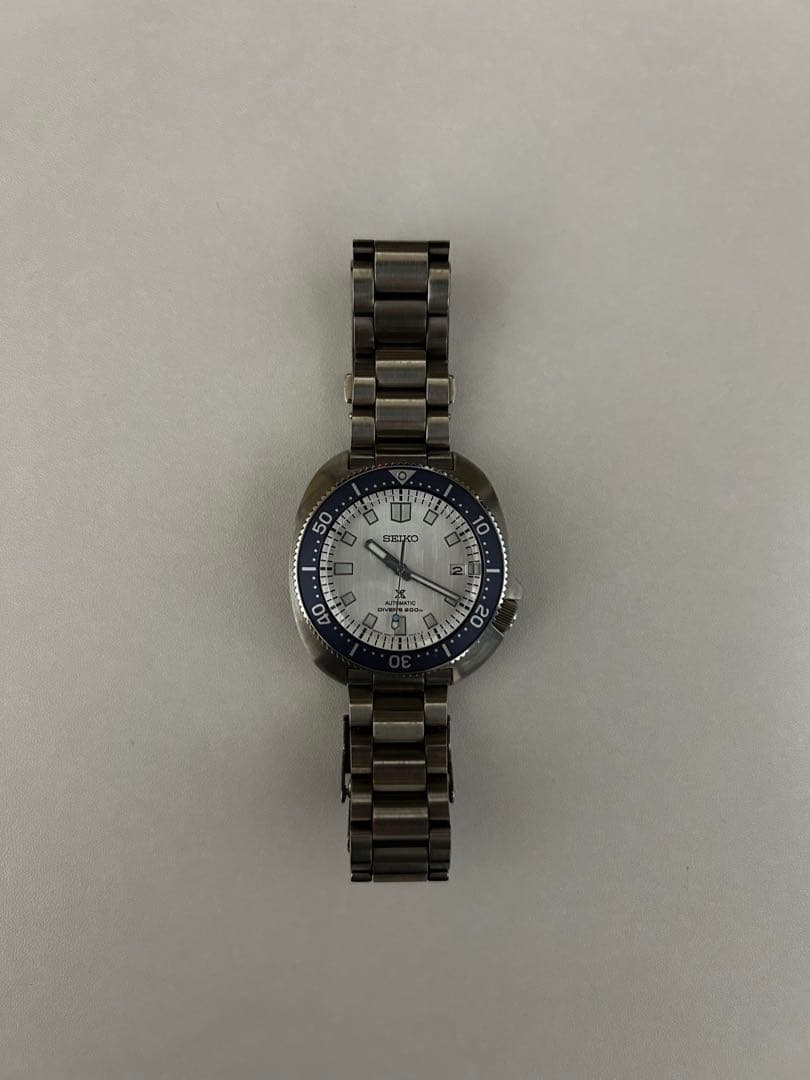 Seiko Prospex SBDC169 Automatic Diver Watch 42.7mm White Dial
