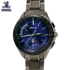 AB SEIKO Brightz SAGA235 8B63 0AB0 Men s Watch Blue Dial Solar shitsu W1197  Fro