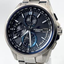 Casio OCW T2600 1AJF Oceanus Watch Solar Radio Controlled Stainless Steel