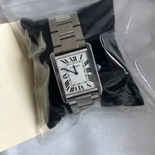 Cartier Tank Solo Large Steel Bracelet, Pre-owned, 2015 Model Official