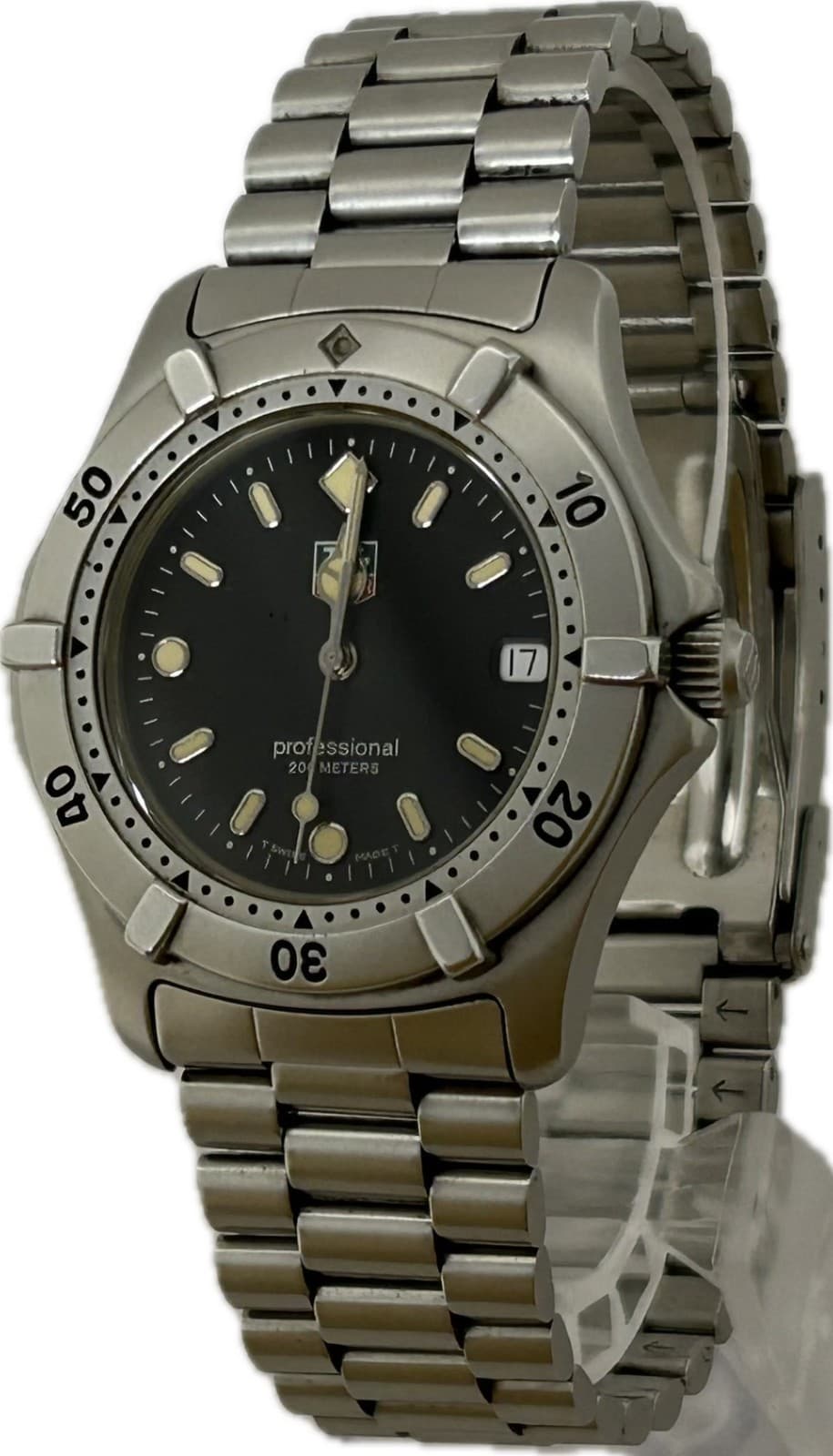 Tag Heuer 2000 Series Professional 200m WE1110-2.BA0317 Watch Excellent A6359