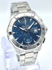 TAG HEUER AQUARACER 43mm CAY2112.BA0927 Blue Automatic Calibre 16 Chronograph