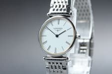 [Near MINT] Longines Grand Classic L4.209.4 24mm White Dial Quartz Women's Watch
