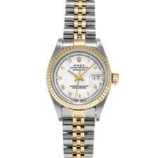 ROLEX Datejust 69173 white WATCH 723657