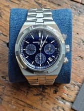 2019 Vacheron Constantin Overseas Chronograph VC 5500V/110A-B148 Blue Full Set