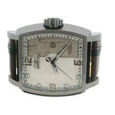 Invicta Star Wars Hans Solo 48mm White Dial Steel Leather 0044/1977 Watch W/ Box