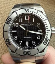 Hamilton Khaki Navy Sub Auto H786150 42mm - Box, Warranty Card, Org. Receipt