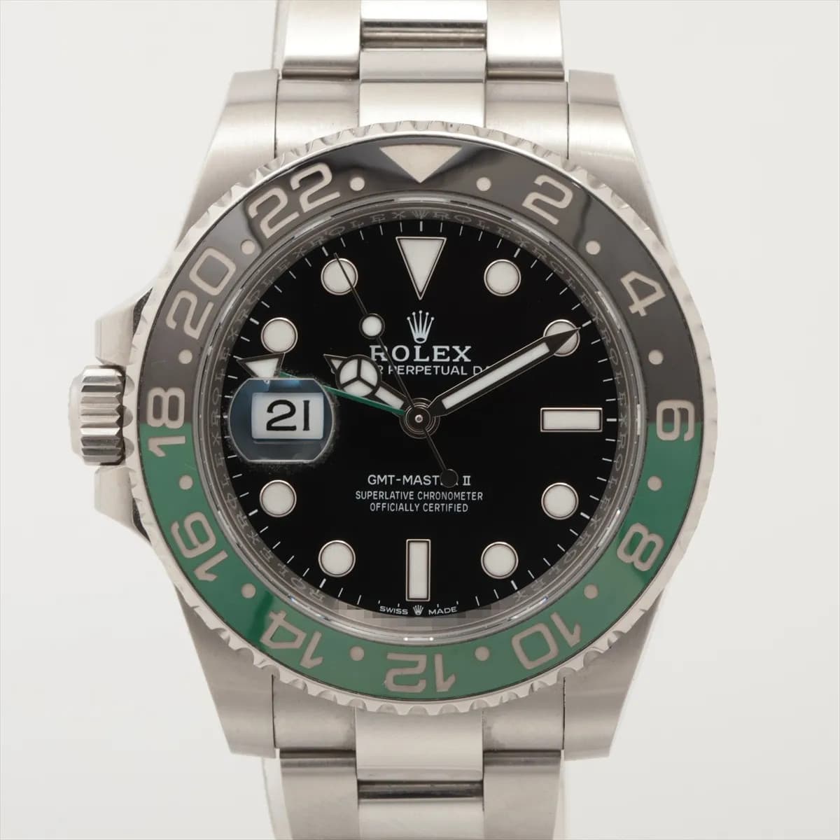Rolex GMT Master II 126720VTNR SS SS AT black dial