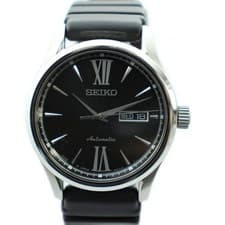 Seiko 4R36-01L0 Presage Watch Automatic Date Calendar Roman Black Dials 553942