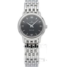 Used Omega De Ville Prestige 424.10.24.60.01.001 Ladies Watch Black