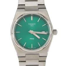 Tissot PRX Quartz SS Watch 35mm Green Dial