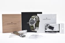 HAMILTON Khaki Field Mechanical 38mm Black Dial Full Set Box & Extra Strap