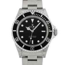 ROLEX Submariner 14060M Black Case Size 40 x 40 mm Men's Used Watch #41221