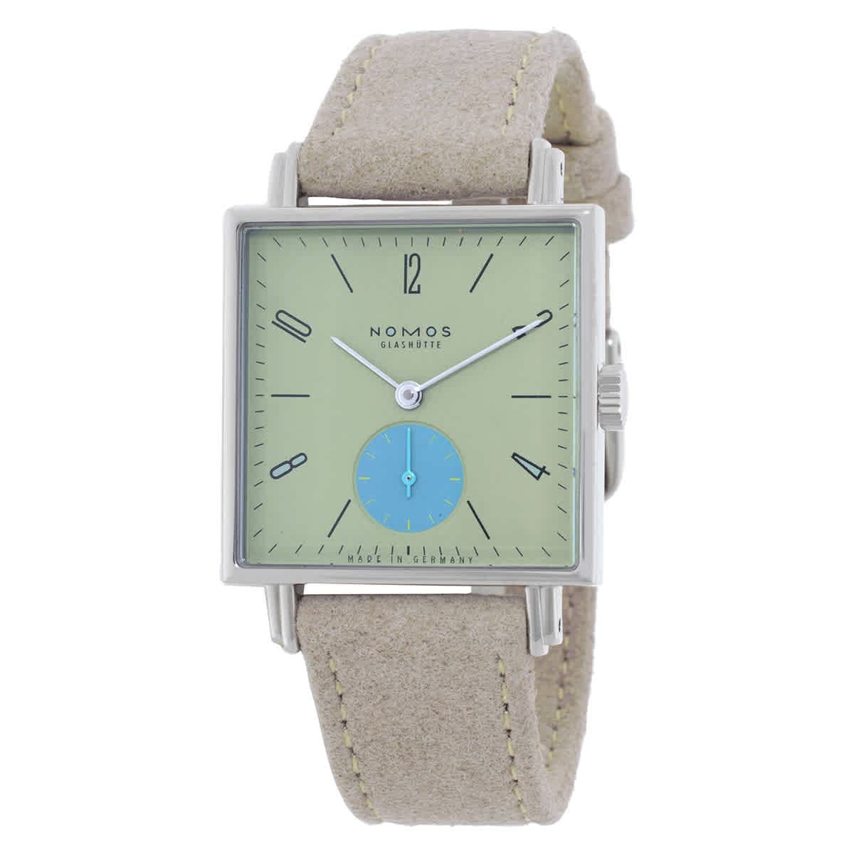 Nomos Tetra Salvia Hand Wind Sage Green Dial Watch 439