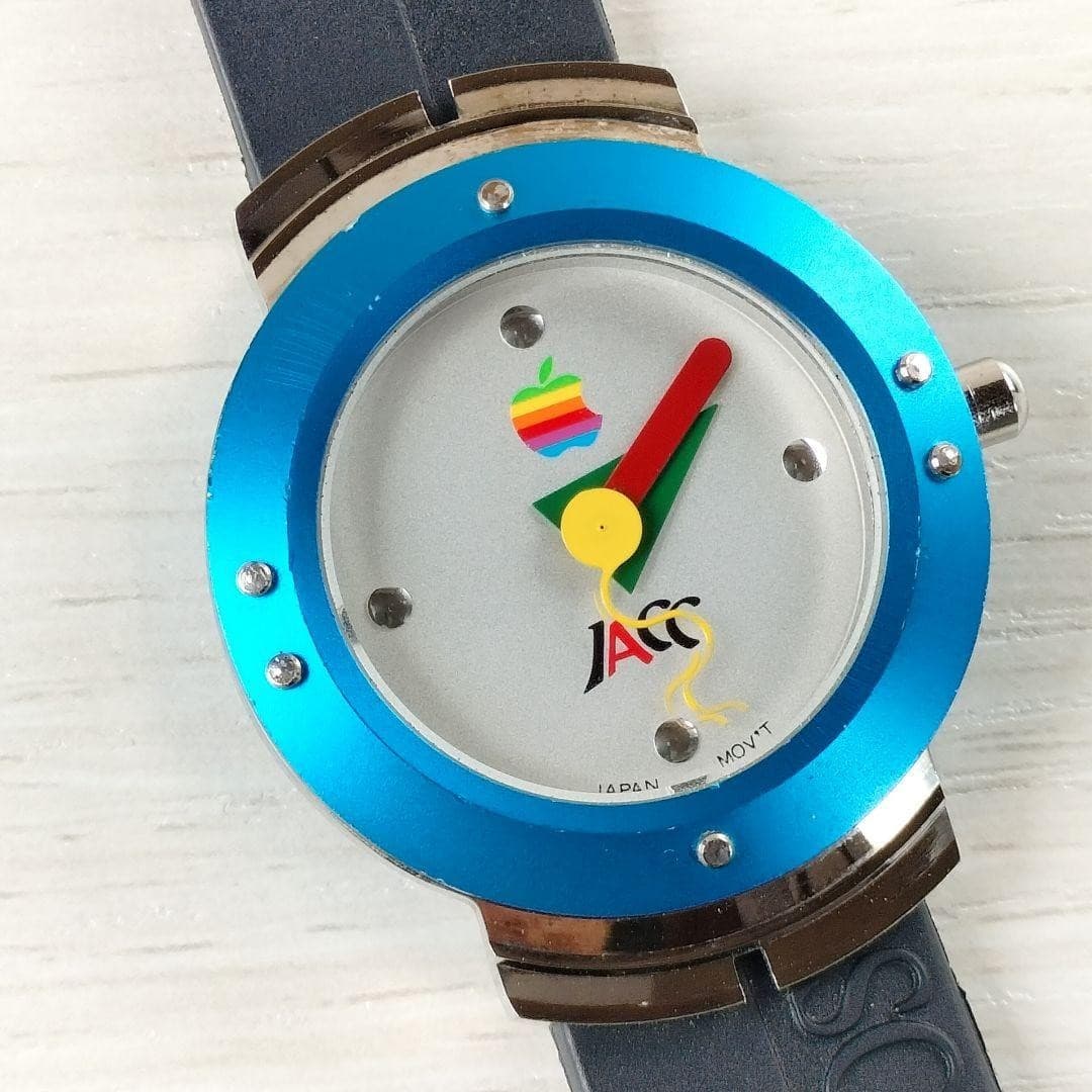Apple Mac OS Watch Promotional Quartz Giveaway 1995 Not Sold In Stores Tested