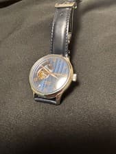 Seiko Presage SARY187 Japanese Garden Navy Open Heart Automatic Watch Used Box