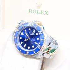 Rolex 40mm Ceramic Blue Dial 2 Tone Submariner Date 116613LB (2019)