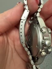 TAG Heuer 2000 740.306 Automatic Chronograph Watch 200m Black Dial Vintage