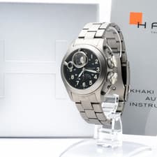 HAMILTON H777460 Khaki Frogman Chronograph Automatic Men's Watch Titanium