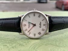 Rolex Cellini 5116 18K White Gold Ivory Anniversary Dial Manual Wind Watch