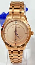 WN4104 WITTNAUER ROSE GOLD DIAL STAINLESS STEEL WOMEN'S WATCH MW-26