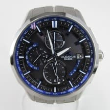 CASIO OCEANUS Manta OCW-S3000-1AJF Solar Radio Chronograph Titanium Japan