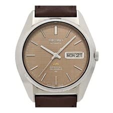 Seiko Lord Matic Special 5216-8020 Day Date ST.Steel Automatic Mens Watch Auth