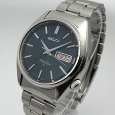 OH serviced, Vintage 1978 SEIKO ACTUS Silver Wave Original Bracelet Japan #2516
