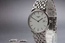 [N MINT+] Longines Grand Classic L5.632.4 Silver Men's Quartz Watch From JAPAN