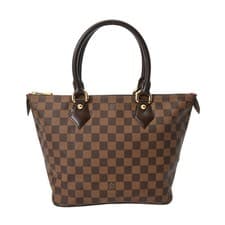 Used LOUIS VUITTON N51183 VI1018 Ladies Tote Bag Damier Ebene Damier Canvas from